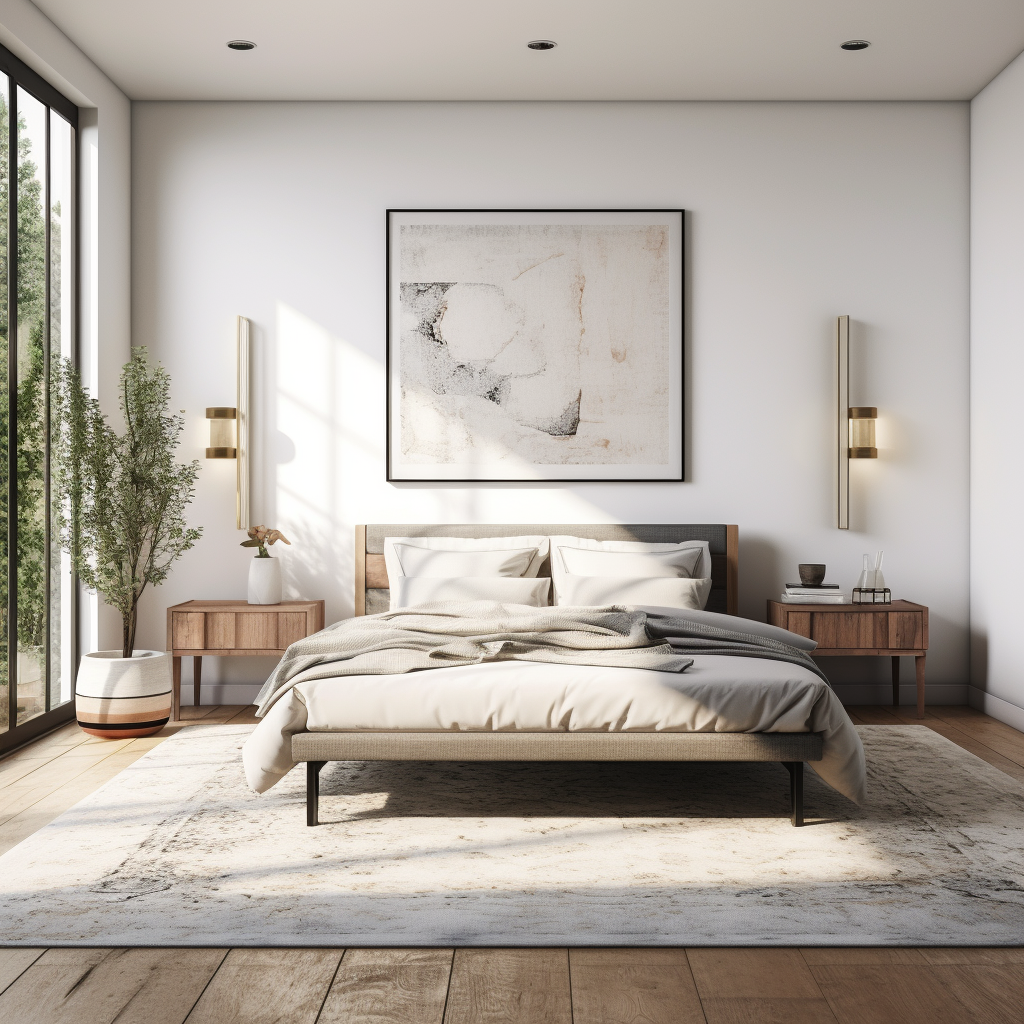 Positioning an Area Rug in a Bedroom: Tips and Tricks