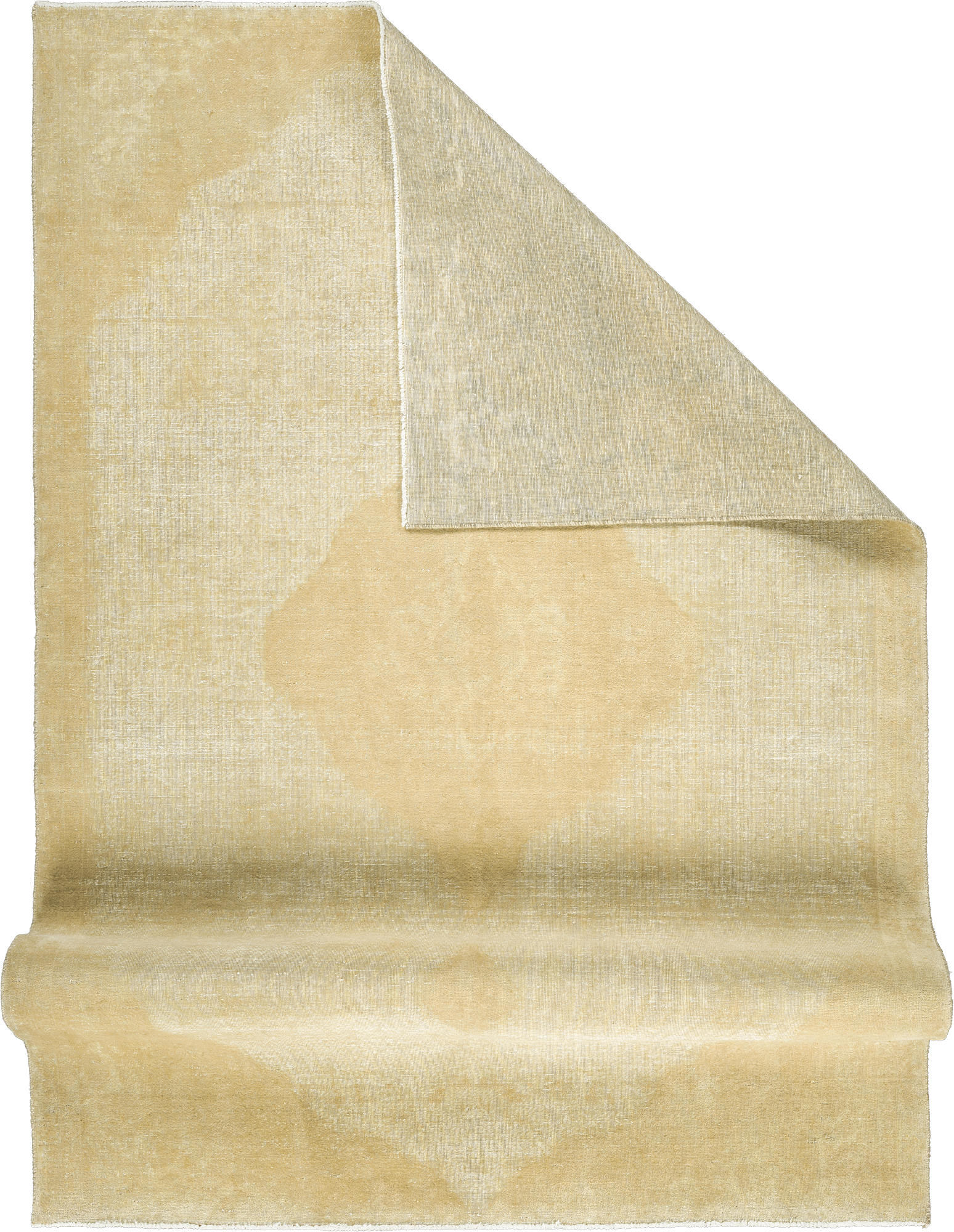 Modern Tabriz Rectangle Beige Rug 6×10 Wool-Cotton