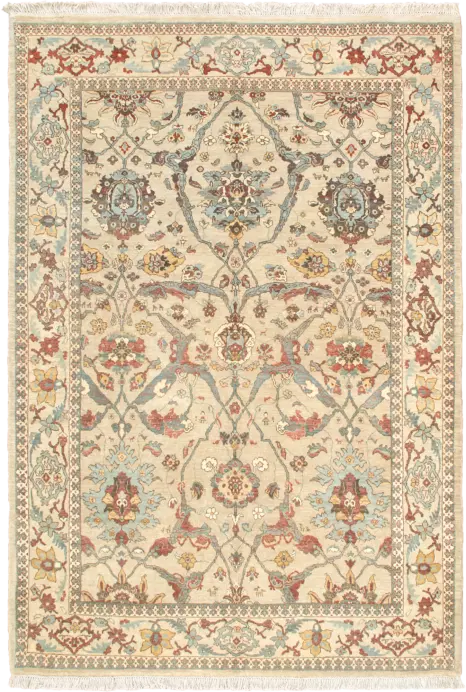 Newly Woven Heritage Bidjar Rectangle Grey Rug 6×8 Wool-Cotton