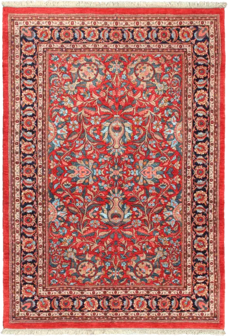 Newly Woven Heritage Bidjar Rectangle Red Rug 7×10 Wool-Cotton