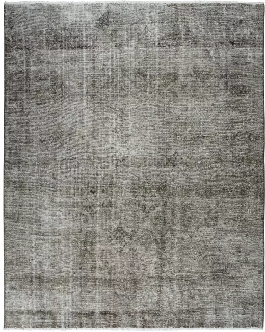Modern Josheqan Rectangle Grey Rug 7×9 Wool-Cotton