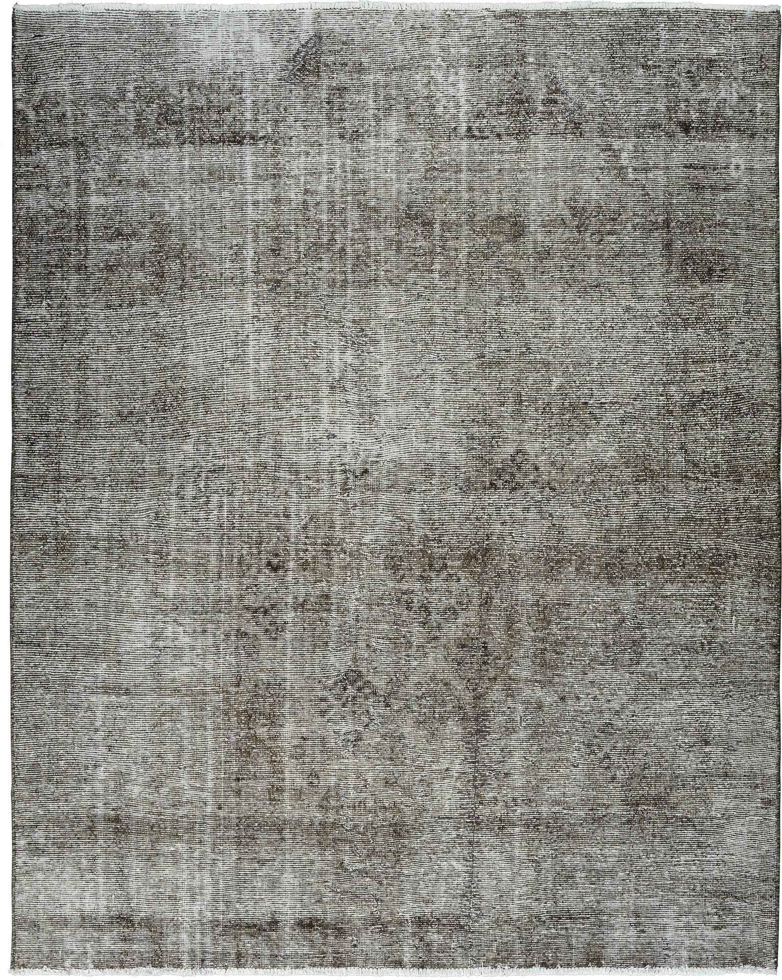 Modern Josheqan Rectangle Grey Rug 7×9 Wool-Cotton