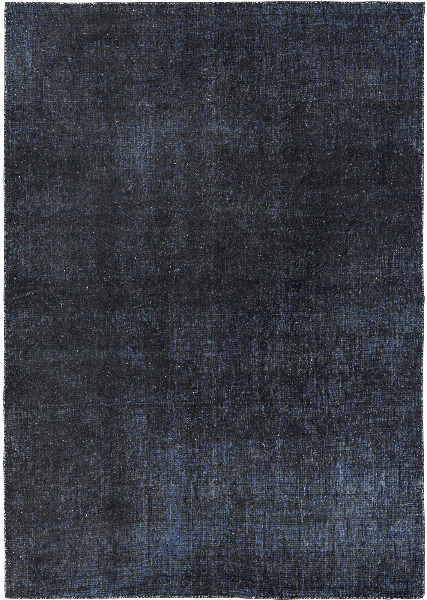Colorful Vintage Tabriz Rectangle Blue Rug 6×9 Wool-Cotton