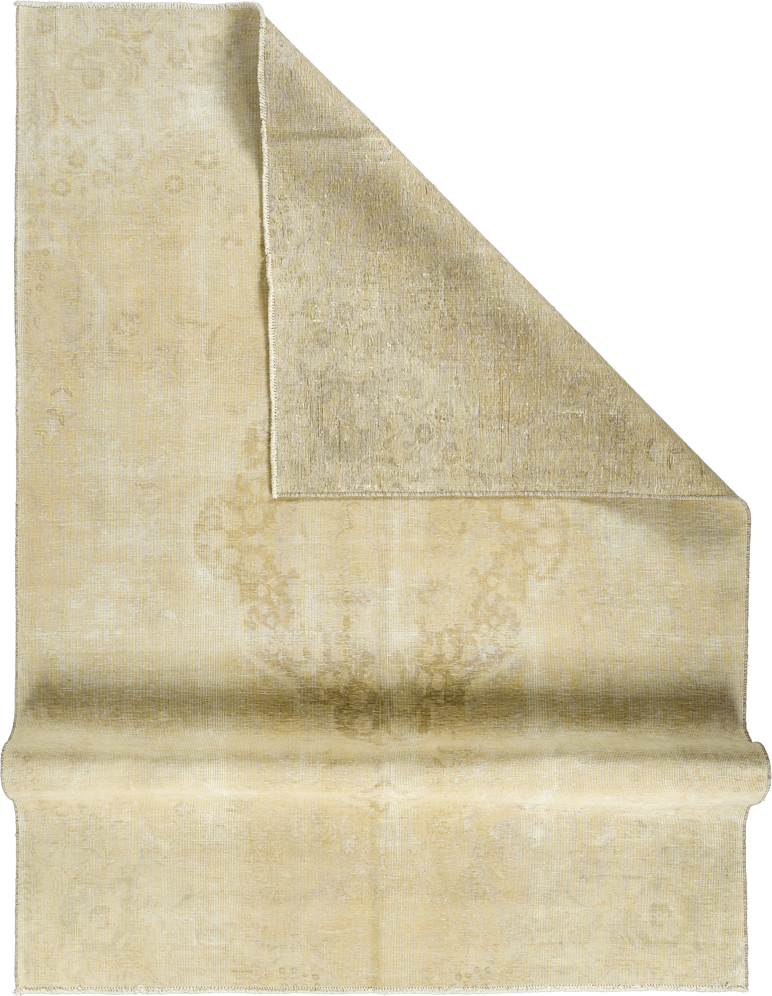Modern Tabriz Rectangle Beige Rug 7×10 Wool-Cotton