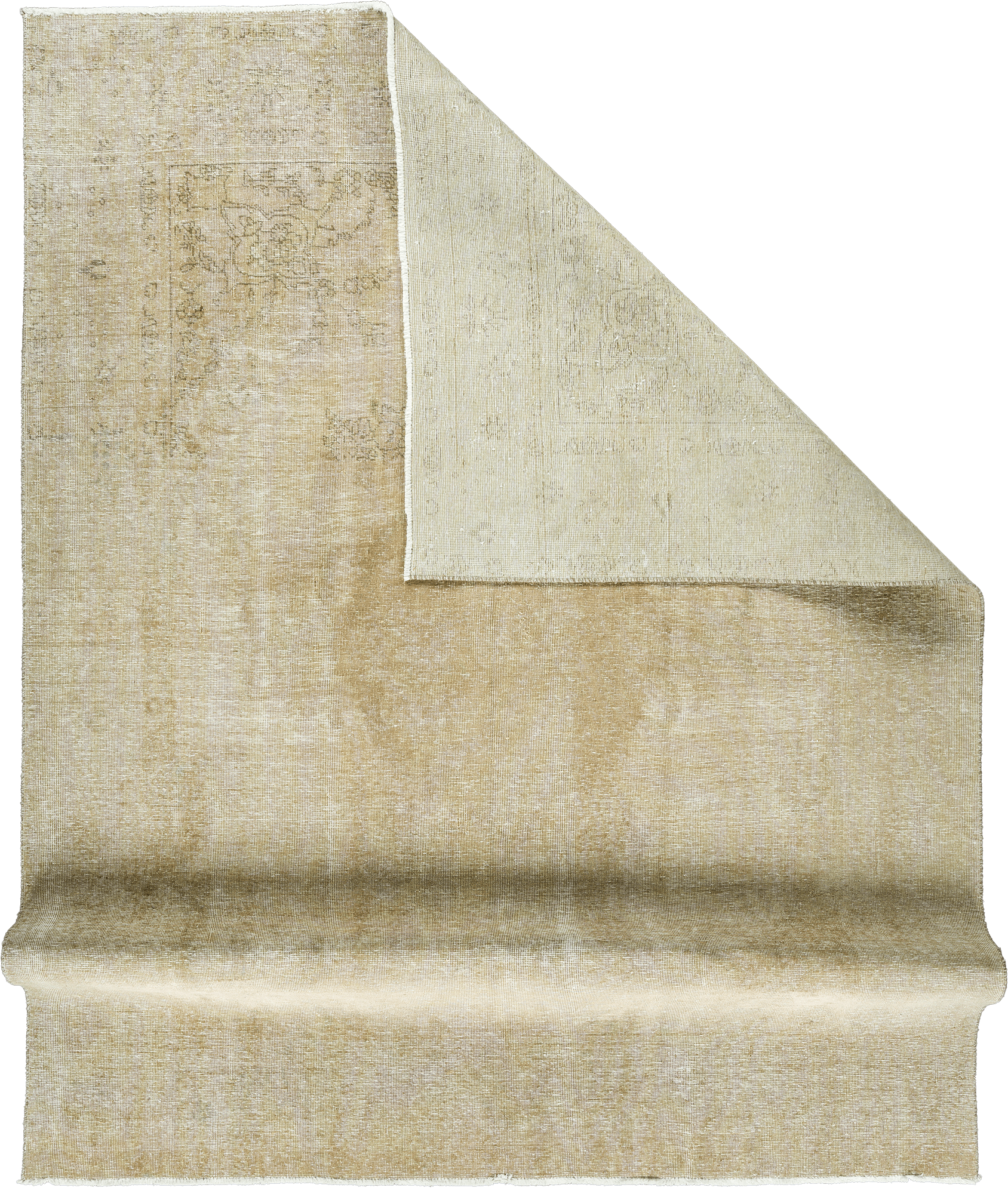 Modern Tabriz Rectangle Beige Rug 8×11 Wool-Cotton