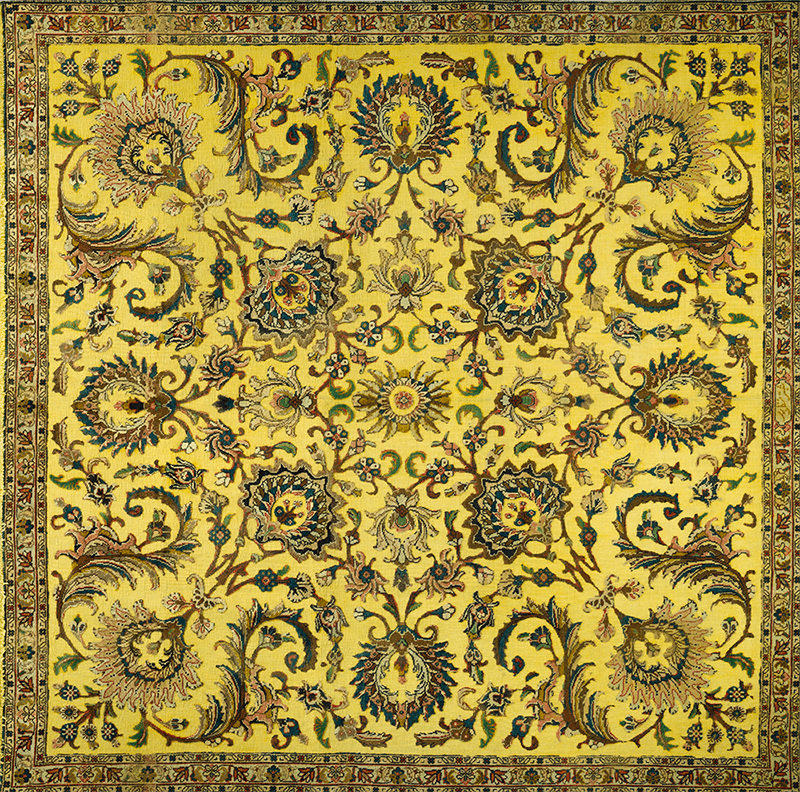 Colorful Vintage Rug